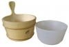ACCESORII SAUNA -VAS LEMN 4 L - ACCESORII SAUNA -VAS LEMN 4 L